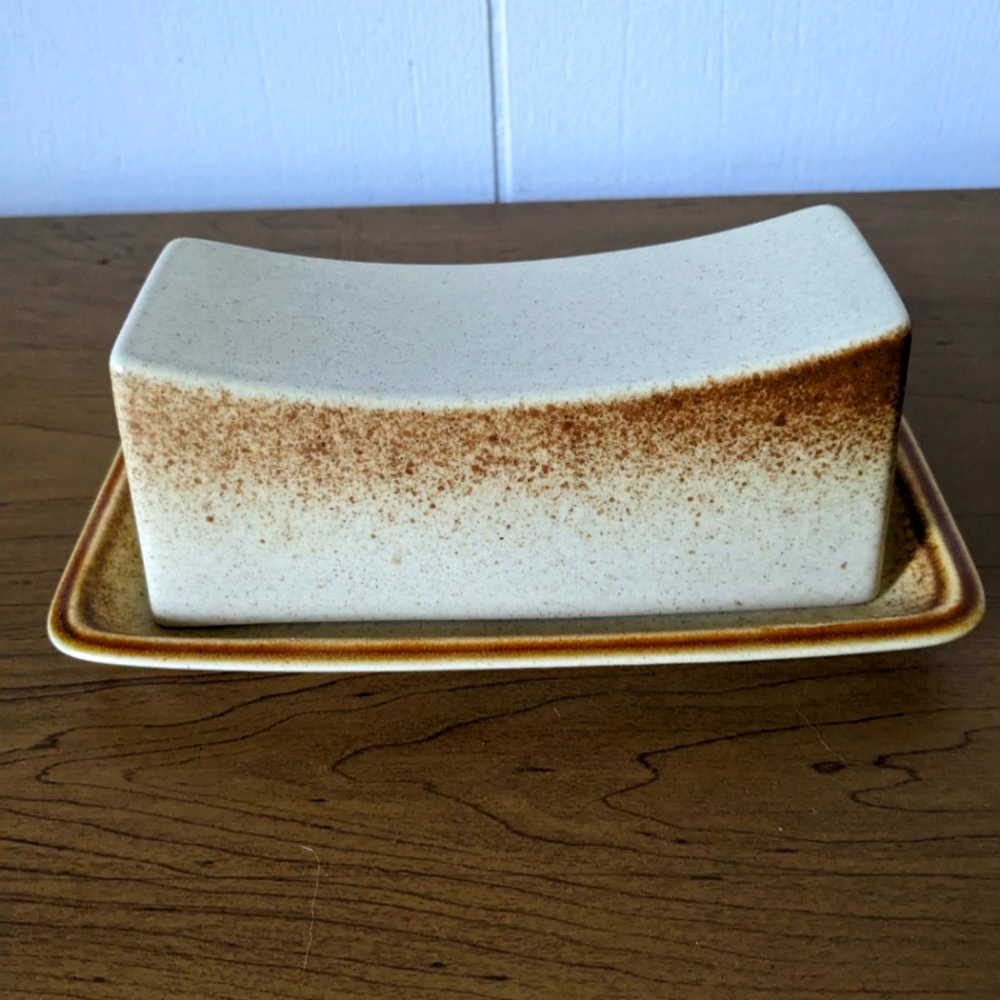 Mikasa butter dish